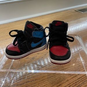 Air Jordan 1 Retro high OG TD UNC to CHICAGO toddler sneakers